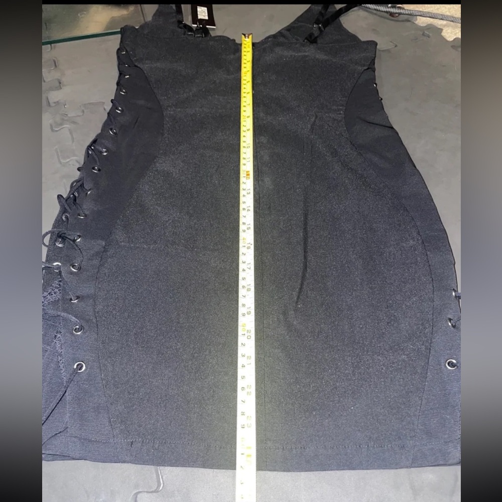 NWT Dolls Kill Poster Grl Stallion Sass Lace Up Mini Dress Size XL - Picture 11 of 16